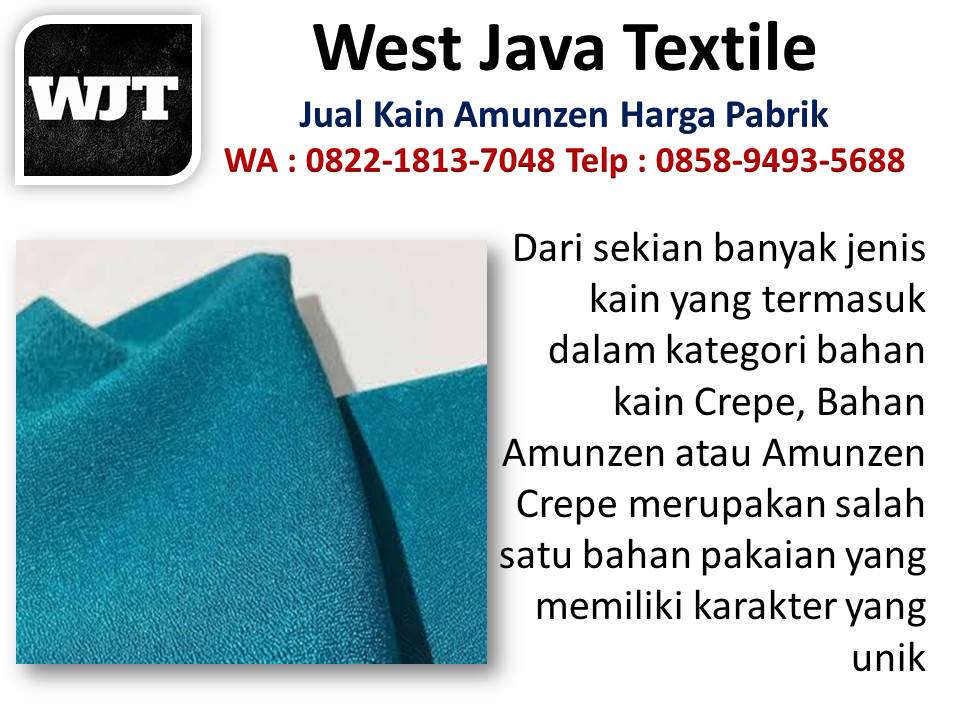 Bahan amunzen soft - West Java Textile | wa : 085894935688 Bagus-kain-amunzen-atau-wollycrepe